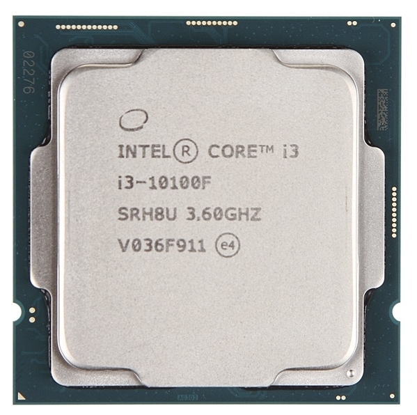 Процессор INTEL Ci3-10100F/3.6/1200/6M/OEM