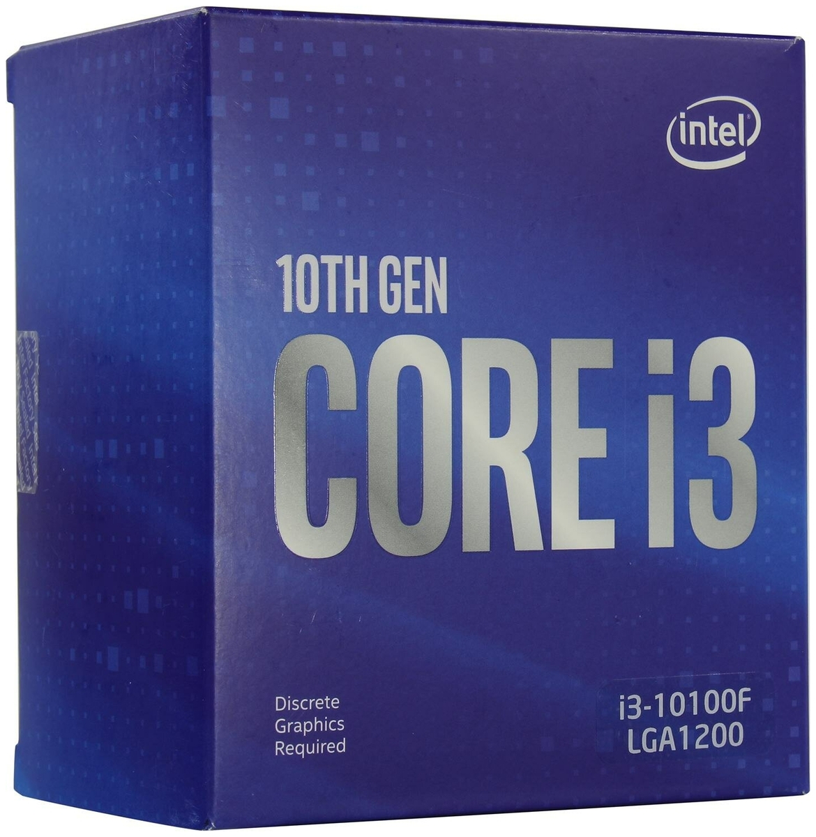 Фото Процессор INTEL Ci3-10100F/3.6/1200/6M/OEM