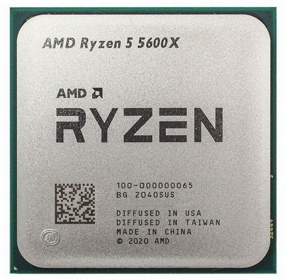 Фото Процессор AMD Ryzen 5 6C/12T 5600X (100-100000065BOX)