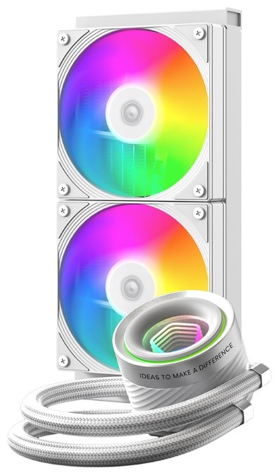Фото Кулер для процессора ID-COOLING FX240 INF White