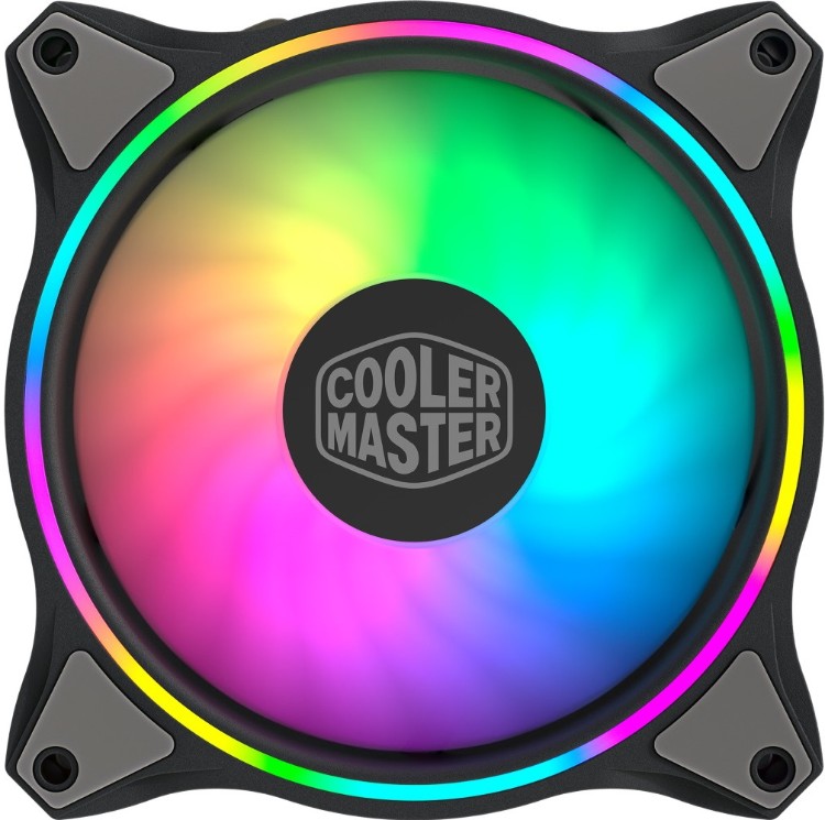 Вентилятор для корпуса CoolerMaster MasterFan MF120 Halo 3in1 (120x120x25) ARGB 4-pin MFL-B2DN-183PA-R1