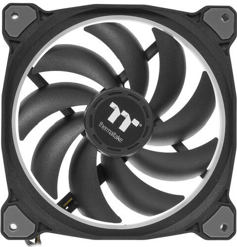 Фото Кулер для компьютерного корпуса THERMALTAKE Riing Plus 14 RGB Radiator Fan TT Premium Edition 3-Fan (CL-F056-PL14SW-A)