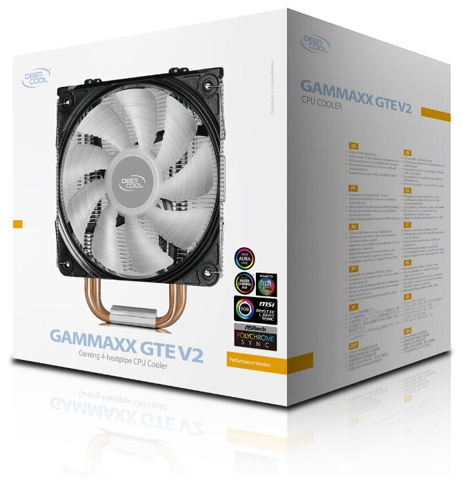 Кулер для процессора DEEPCOOL GAMMAXX GTE V2 DP-MCH4-GMX-GTEV2 Казахстан