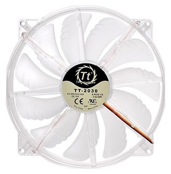 Фото Кулер для компьютерного корпуса THERMALTAKE Pure 20 LED Red CL-F032-PL20RE-A