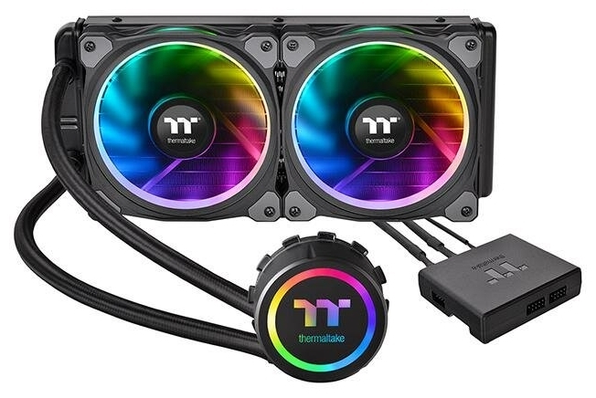 Водяное охлаждение THERMALTAKE Floe Riing RGB 240 TT Premium Edition CL-W157-PL12SW-A