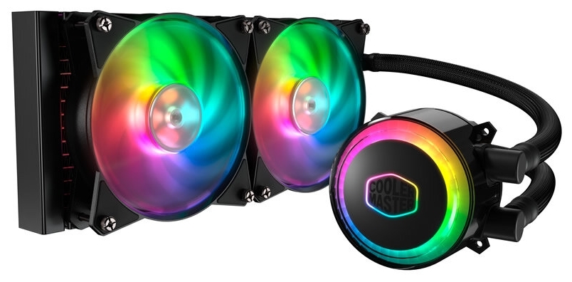 Водяное охлаждение для процессора CoolerMaster MasterLiquid ML240R RGB (MLX-D24M-A20PC-R1)