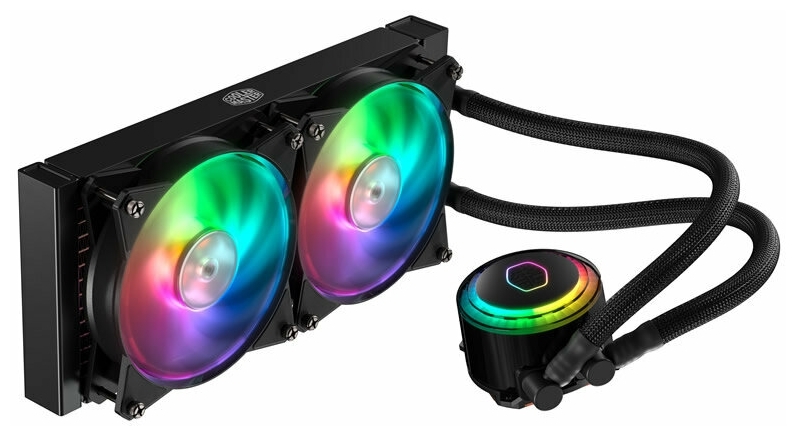 Фото Водяное охлаждение для процессора CoolerMaster MasterLiquid ML240R RGB (MLX-D24M-A20PC-R1)