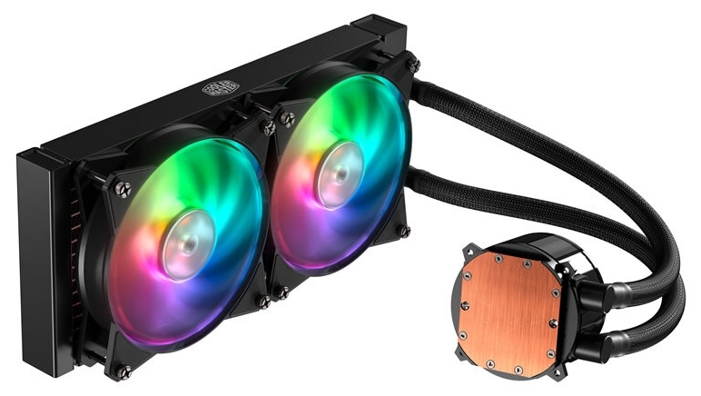 Фотография Водяное охлаждение для процессора CoolerMaster MasterLiquid ML240R RGB (MLX-D24M-A20PC-R1)