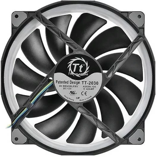 Фотография Вентилятор для корпуса THERMALTAKE Riing Plus 20 RGB TT Premium Edition CL-F069-PL20SW-A