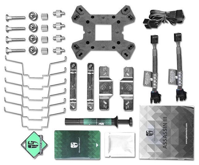 Кулер для процессора DEEPCOOL ASSASSIN III DP-GS-MCH7-ASN-3 Чёрный Казахстан