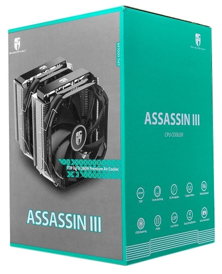 Кулер для процессора DEEPCOOL ASSASSIN III DP-GS-MCH7-ASN-3 Чёрный Казахстан