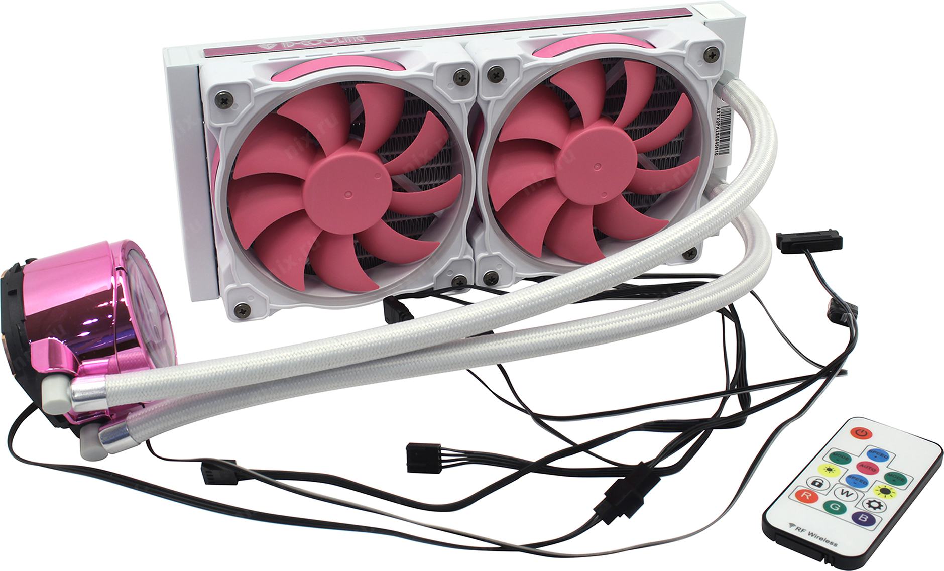 Фотография Кулер с водяным охлаждением ID-COOLING Pinkflow 240 ARGB for Socket