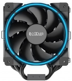 Фото Кулер для процессора PCCooler for S1200/20xx/115x/775/AMD GI-H58UB B 1000-1800rpm 240W Blue LED