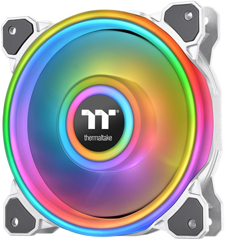 Кулер для компьютерного корпуса THERMALTAKE Riing Quad 12 RGB (CL-F088-PL12SW-C)