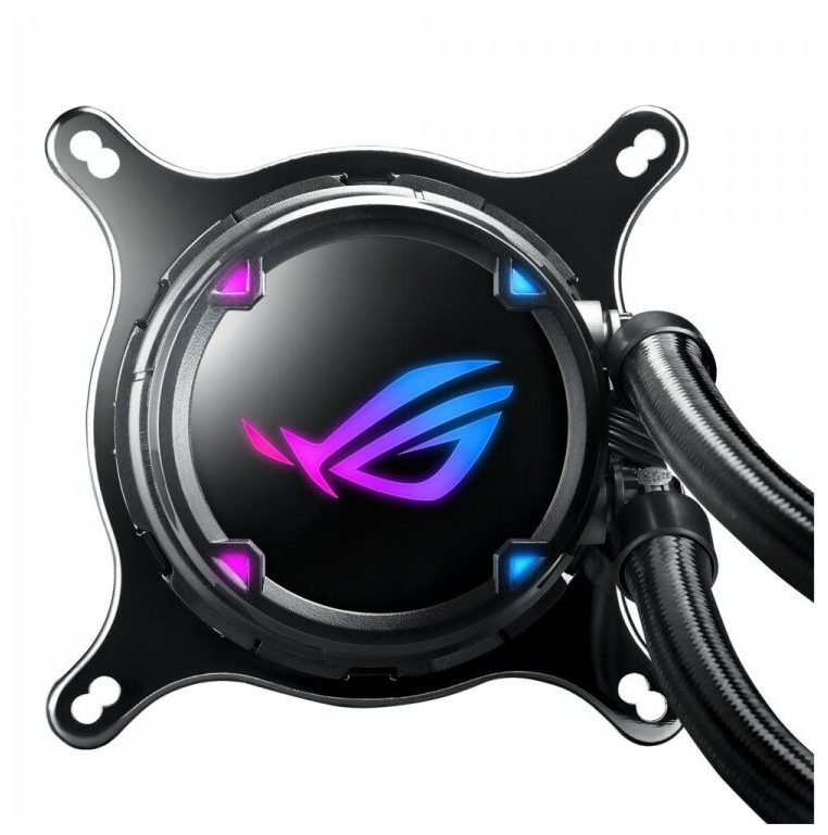 Картинка Водяное охлаждение ASUS ROG STRIX LC 240 RGB