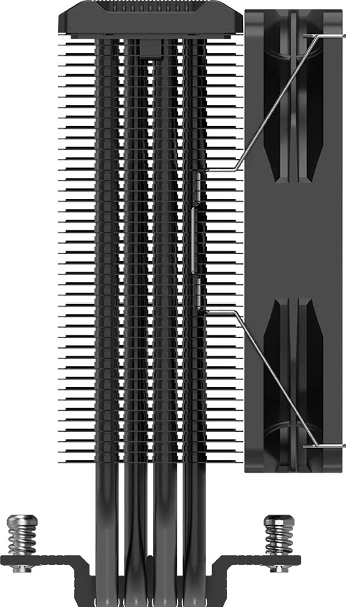 Фотография Кулер для процессора PCCooler for S1700/1200/115x/AM4 Paladin EX400 800-1800rpm 120cm fan 73.6CFM 180W