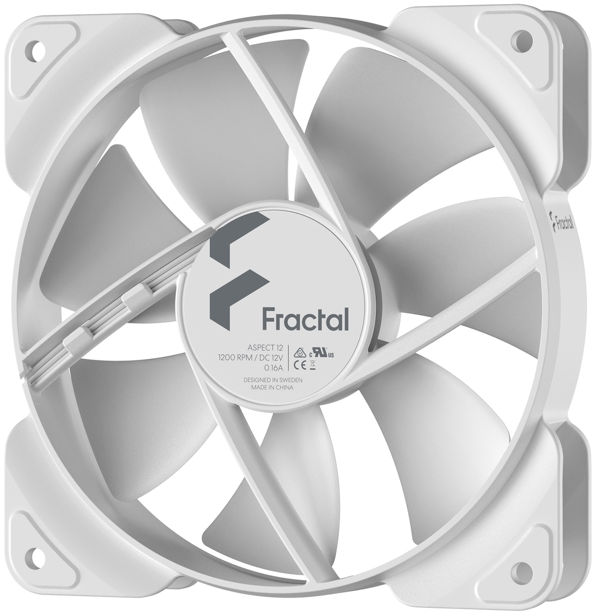 Фото Система охлаждения для корпуса Fractal Design Aspect 12 White