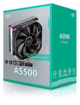 Кулер для процессора DEEPCOOL AS500 (R-AS500-BKNLMN-G) Казахстан