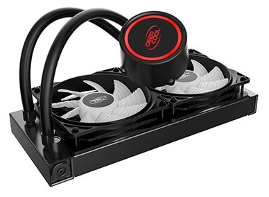 Фото Кулер с водяным охлаждением DEEPCOOL GAMMAXX L240T RED DP-H12RF-GL240TR