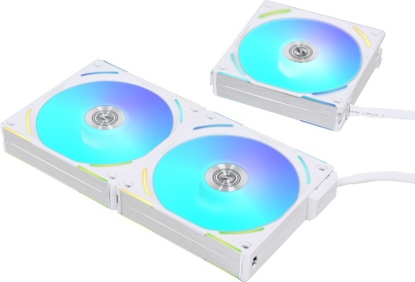Фотография Кулер для корпуса Lian Li UNI FAN AL ARGB 140mm White (UF-AL140V2-1W)