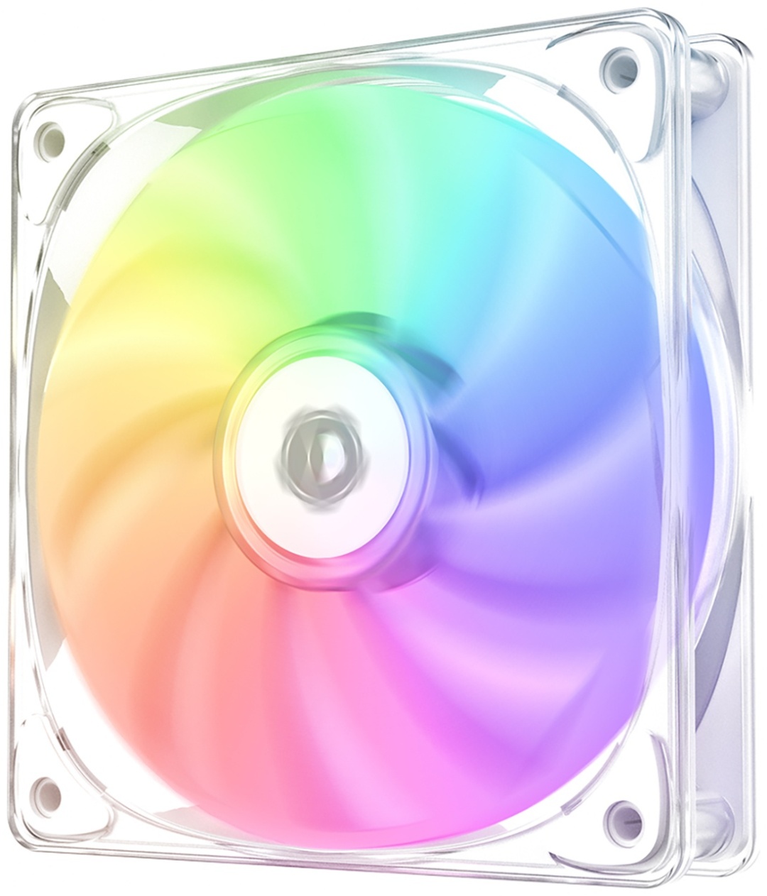 Кулер для корпуса ID-COOLING CRYSTAL 120 White