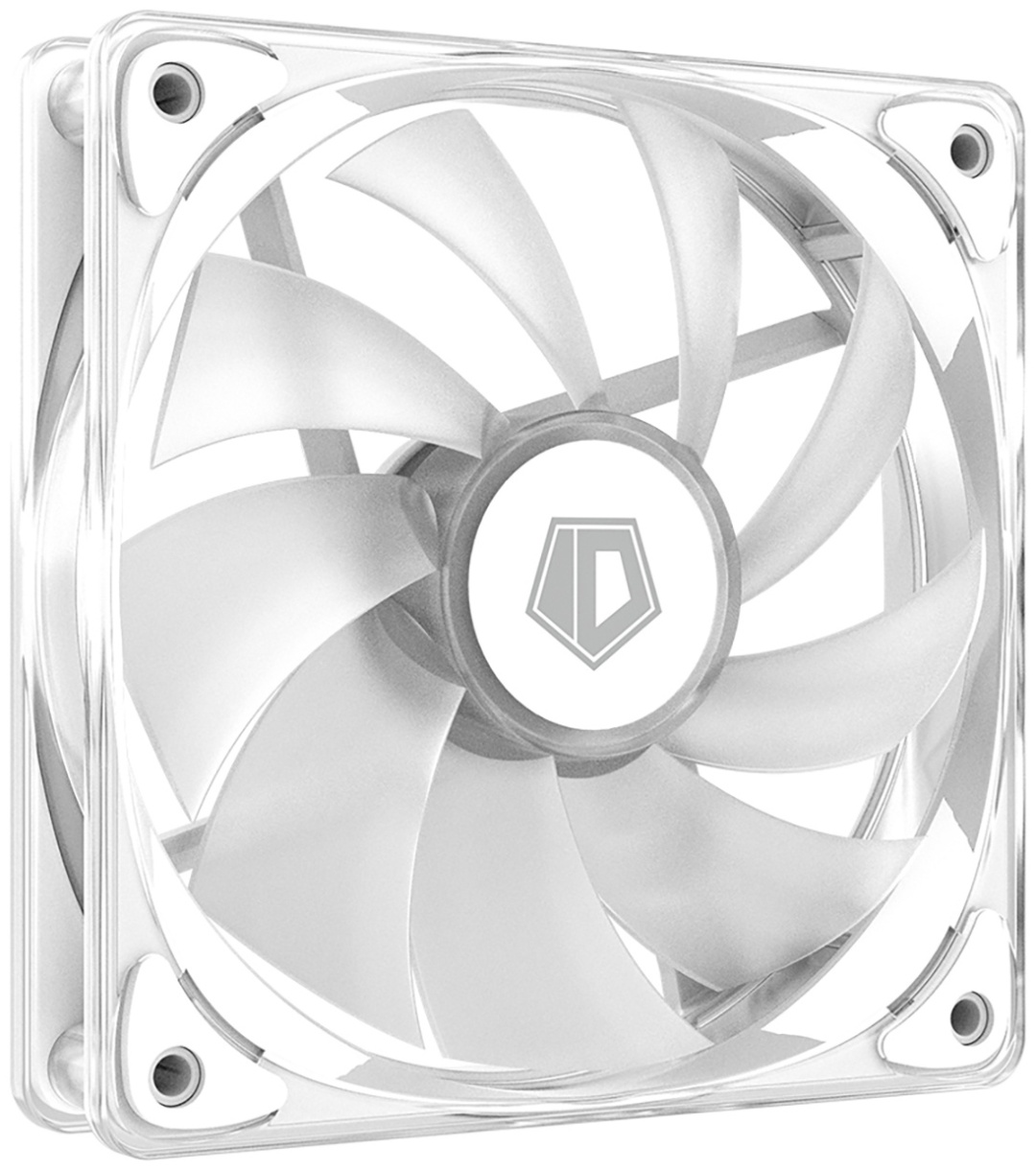 Фото Кулер для корпуса ID-COOLING CRYSTAL 120 White