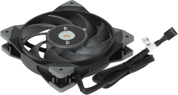 Фотография Кулер для компьютерного корпуса THERMALTAKE TOUGHFAN 12 Series Radiator Fan (2 Pack) (CL-F082-PL12BL-A)