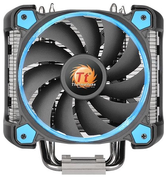 Фото Кулер для процессора THERMALTAKE Riing Silent 12 Pro Blue CL-P021-CA12BU-A