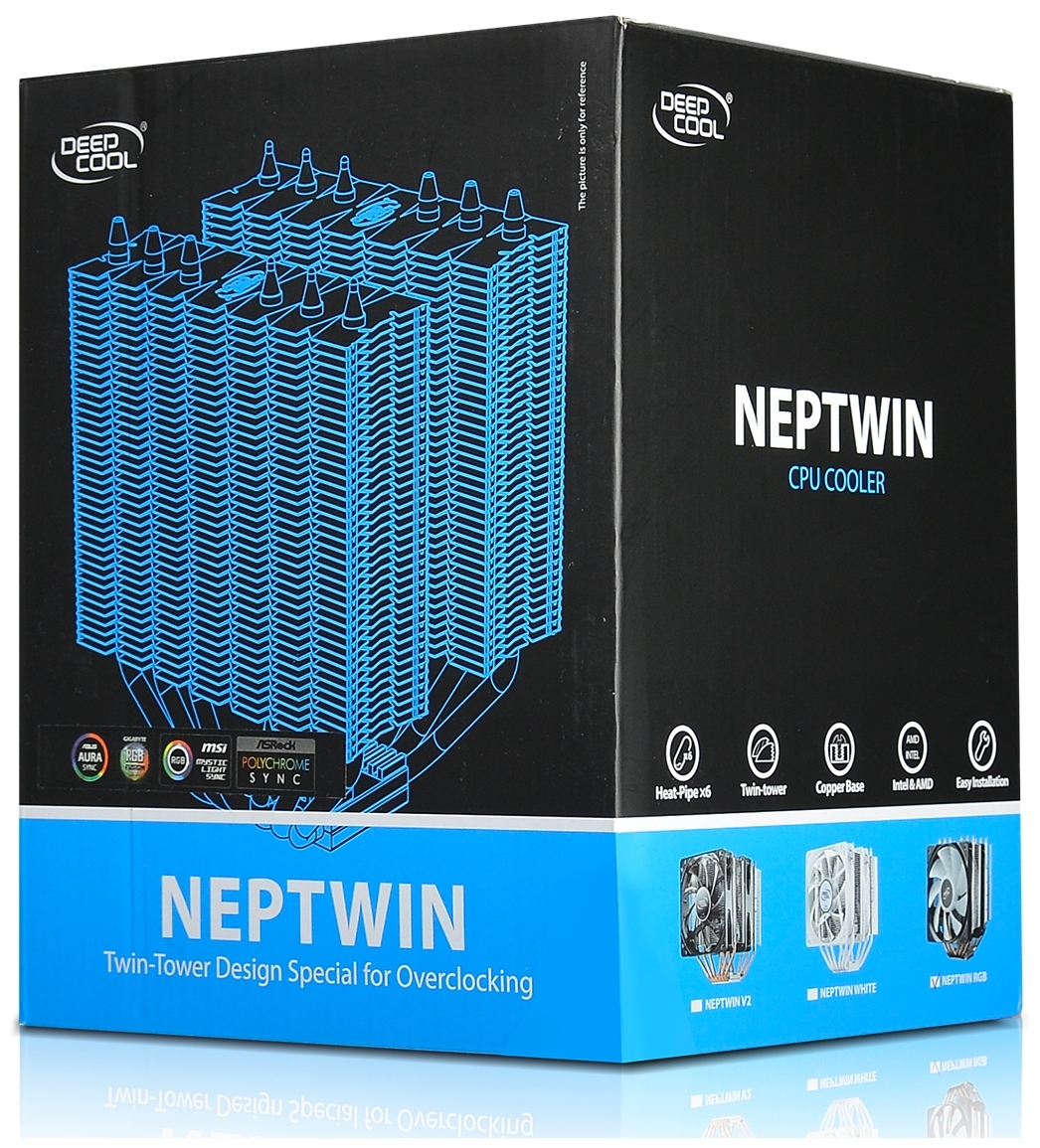 Кулер для процессора DEEPCOOL NEPTWIN V2 DP-MCH6-NT-NTAM4 Казахстан
