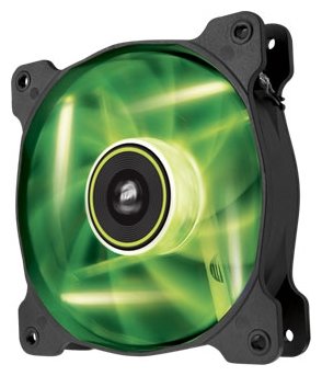 Фото Система охлаждения для корпуса CORSAIR SP120 LED Green