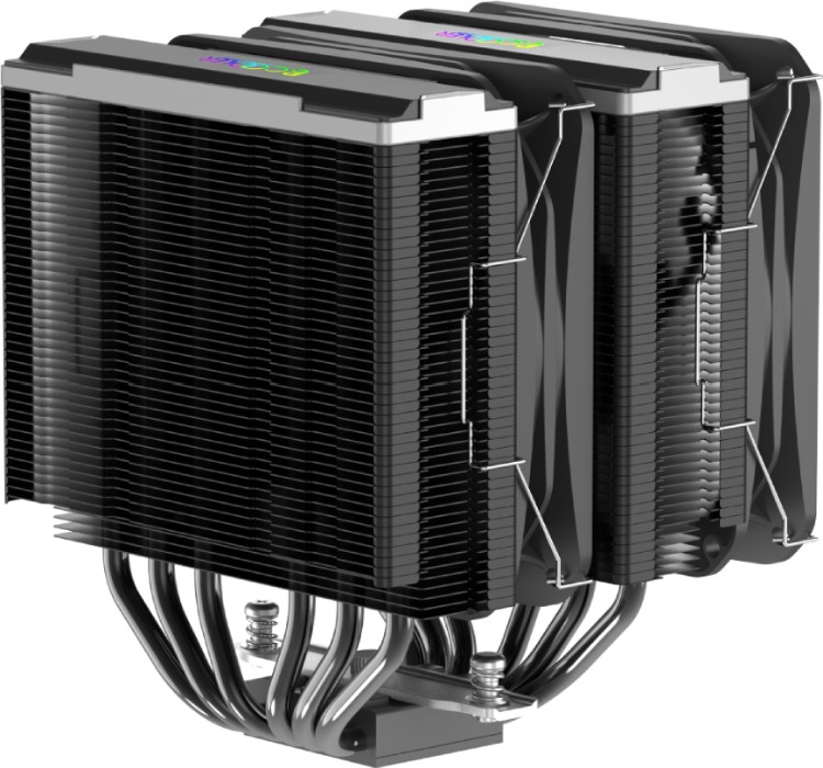 Картинка Кулер для процессора PCCooler for S1700/1200/115x/20x/AM4 Paladin S9 B 800-1800rpm 120cm fan 250W