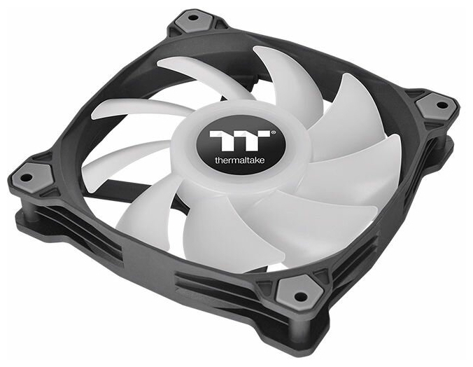 Фотография Кулер для компьютерного корпуса THERMALTAKE Pure Duo 14 ARGB Sync Radiator Fan Black (CL-F116-PL14SW-A)