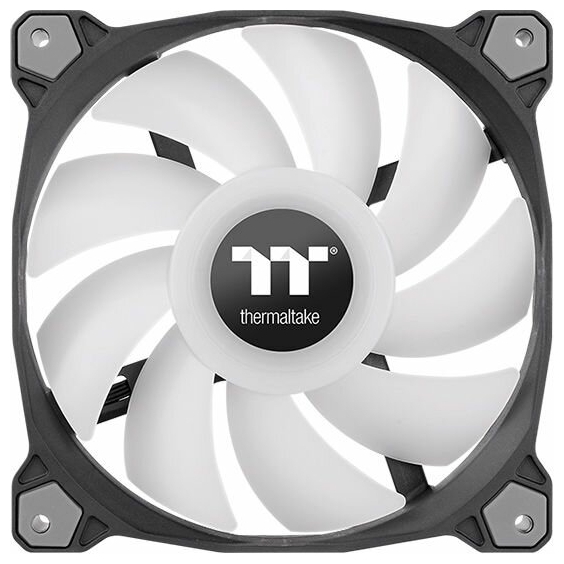 Картинка Кулер для компьютерного корпуса THERMALTAKE Pure Duo 14 ARGB Sync Radiator Fan Black (CL-F116-PL14SW-A)