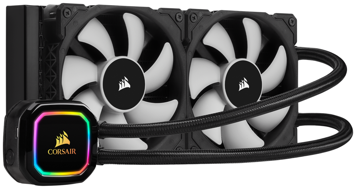 Кулер с водяным охлаждением CORSAIR H100i RGB Pro XT (CW-9060043-WW)