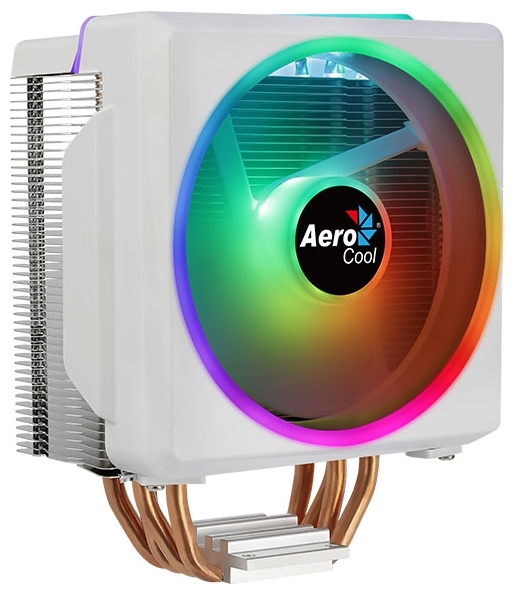 Фото Кулер для процессора AEROCOOL Cylon 4F WH ARGB PWM 4P (ACTC-CL30430.01)