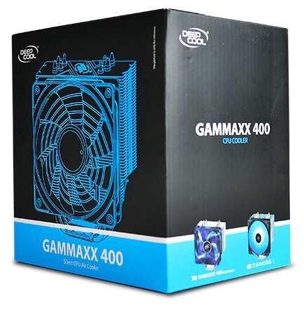 Кулер для процессора DEEPCOOL GAMMAXX 400 Blue Basic (DP-MCH4-GMX400P-BL) Казахстан