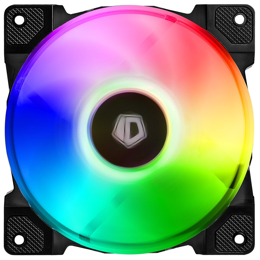 Картинка Вентилятор для корпуса ID-COOLING DF-12025-RGB-TRIO