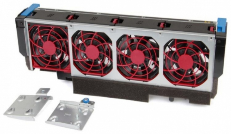 Фото Комплект вентиляторов HPE 874572-B21 ML350 Gen10 Redundant Fan Cage Kit with 4 Fan