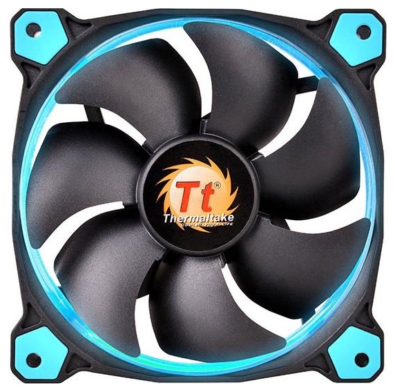 Кулер для компьютерного корпуса THERMALTAKE Riing 12 LED Blue (CL-F038-PL12BU-A)