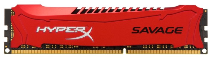 Фото Оперативная память KINGSTON HyperX Savage HX321C11SR/4 Red