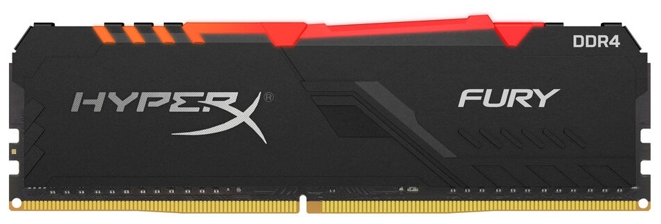 Оперативная память KINGSTON HyperX Fury RGB 8Gb HX432C16FB3A/8