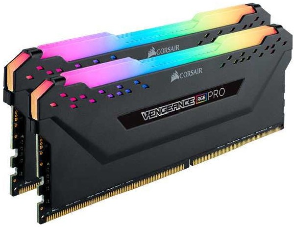 Фото Оперативная память CORSAIR Vengeance RGB PRO SL CMH16GX4M2Z3200C16 (2x8GB) CL16