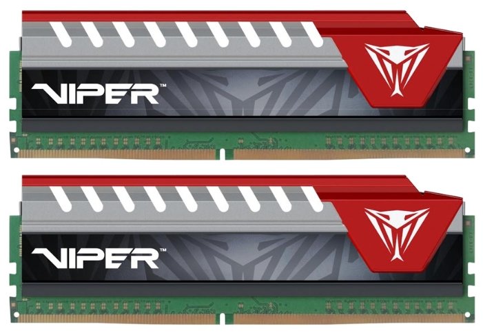 Фото Оперативная память PATRIOT Viper Elite PVE416G280C6KRD Red