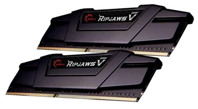 Фото Оперативная память G.SKILL RipJaws V F4-3200C16D-16GVKB (2x8GB) 16-18-18-38