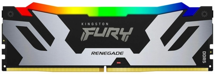 Фотография Оперативная память KINGSTON Renegade Silver RGB 32Gb (16x2) KF560C32RSAK2-32