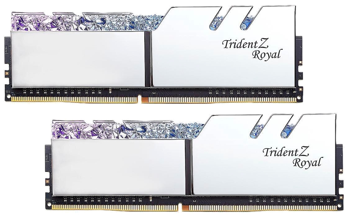Оперативная память G.SKILL Trident Z Royal F4-3200C16D-32GTRS (2x16GB) 16-18-18-38