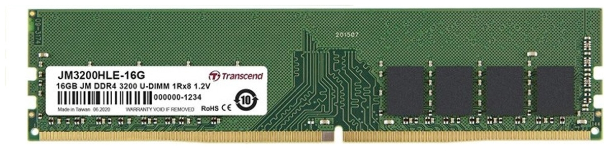 Фото Оперативная память TRANSCEND JM3200HLE-16G