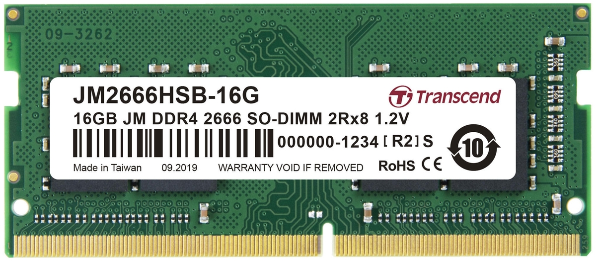 Фото Оперативная память TRANSCEND JM2666HSB-16G