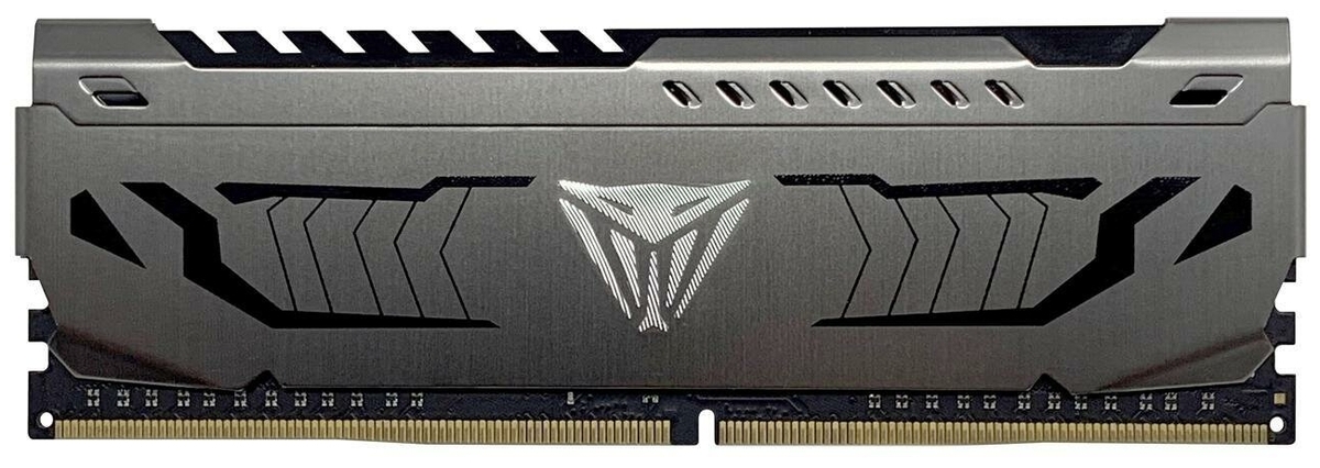 Фото Оперативная память PATRIOT DDR4 PC-28800 (3600 MHz) 16Gb PATRIOT VIPER STEEL &lt;1x8, геймерская серия&gt; (PVS416G360C8)