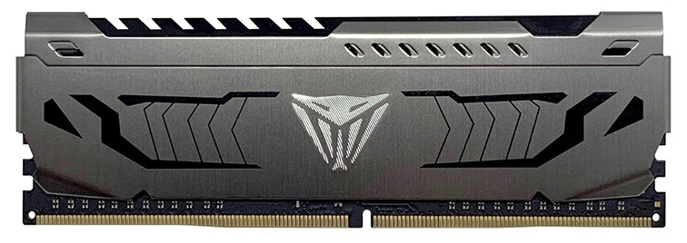 Фото Оперативная память PATRIOT DDR4 PC-25600 (3200 MHz) 32Gb SINGLE PATRIOT VIPER STEEL&lt;2x8, геймерская серия&gt; (PVS432G320C6)